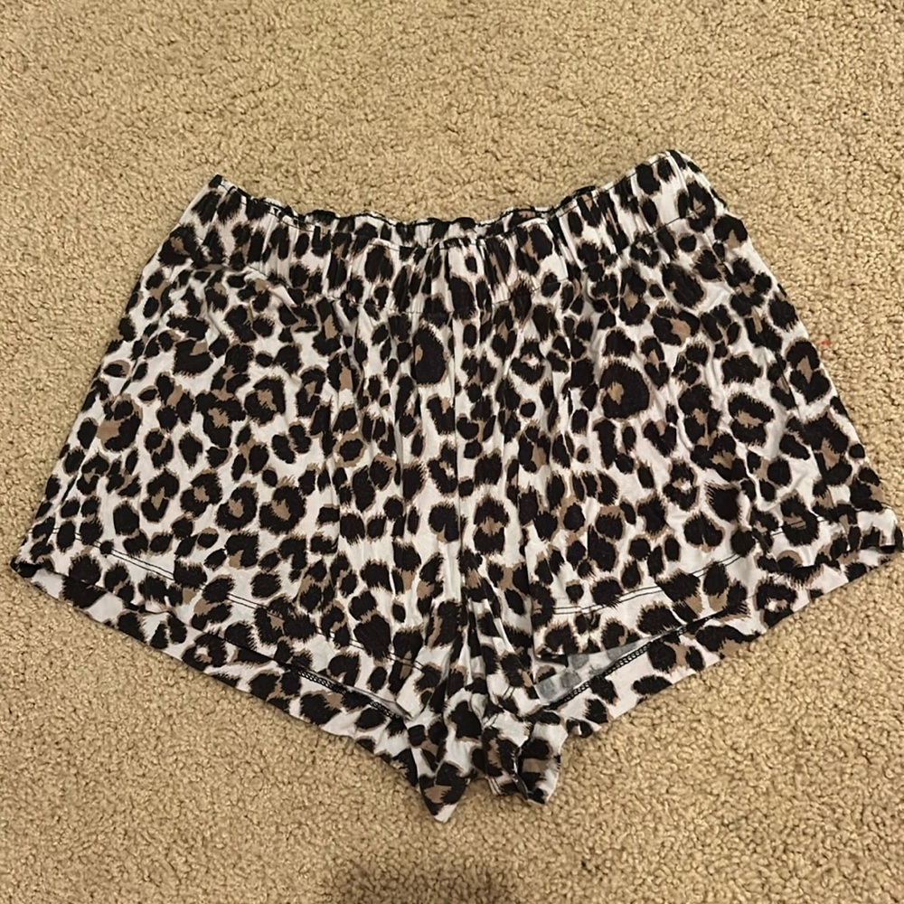 Old Navy Leopard Pajama Shorts Size XS